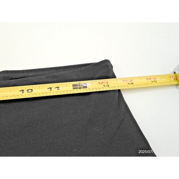 NEW Womens Black High Waisted Yoga Pants Size L-XL Tummy Control Workout Pull On - Picture 7 of 7